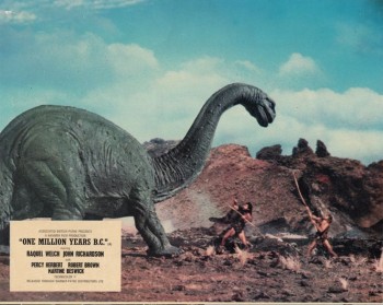 One-million-year-bc-lobby-card-brontosaurus – Black Gate