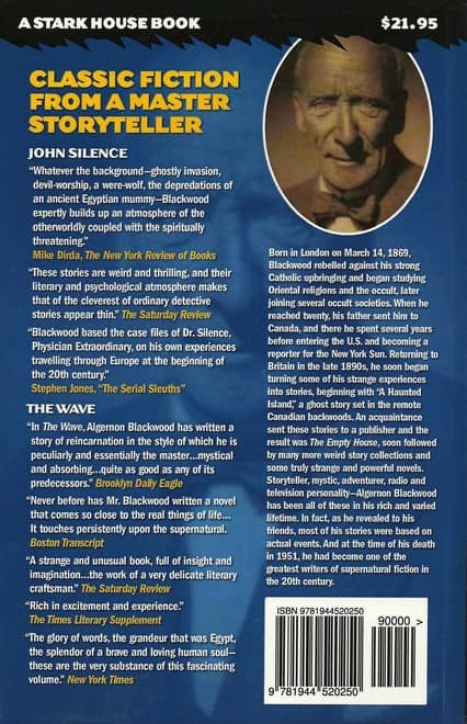 John Silence Physician Extraordinary - The Wave-back-small