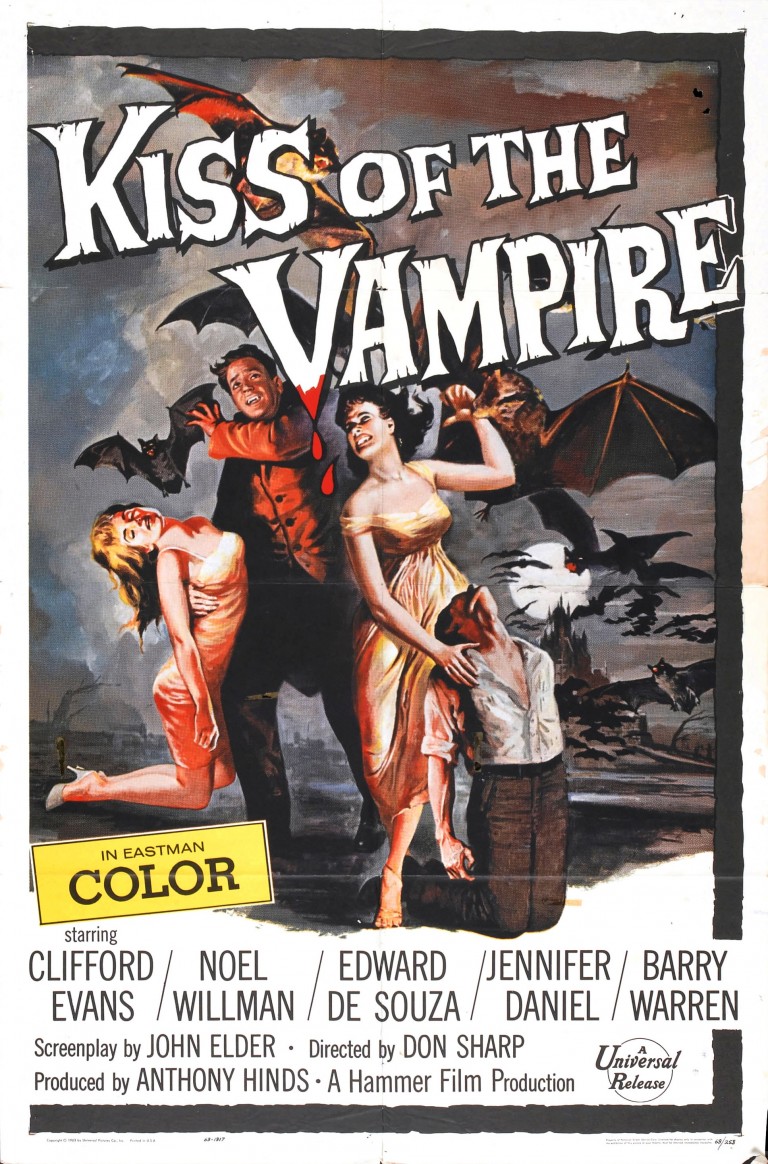 October Is Hammer Country The Kiss Of The Vampire 1963 Black Gate