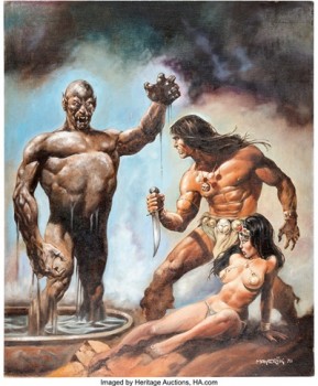 Val Mayerik - Savage Sword of Conan #22