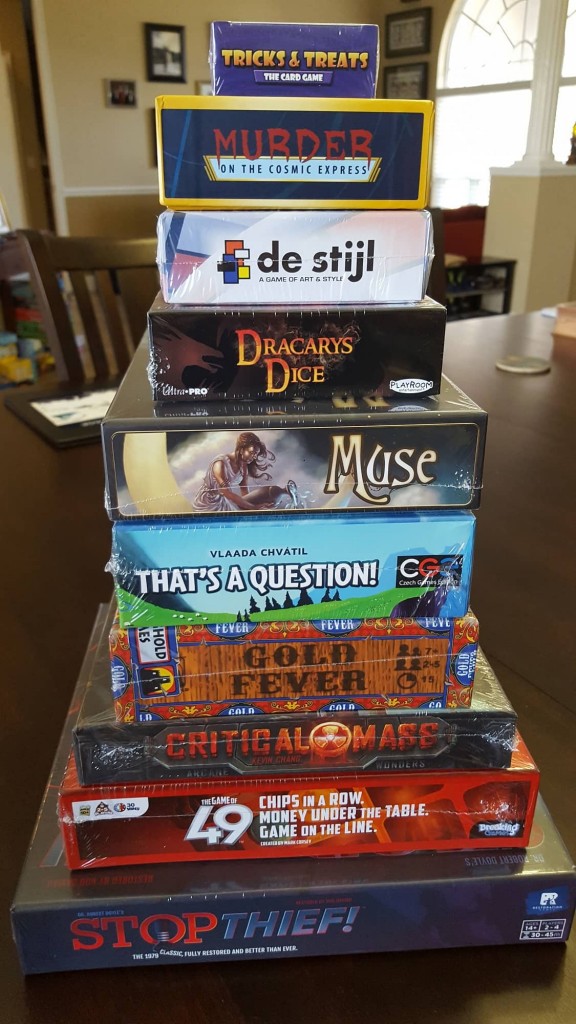 The Dice Tower Cruise swag bag – Black Gate