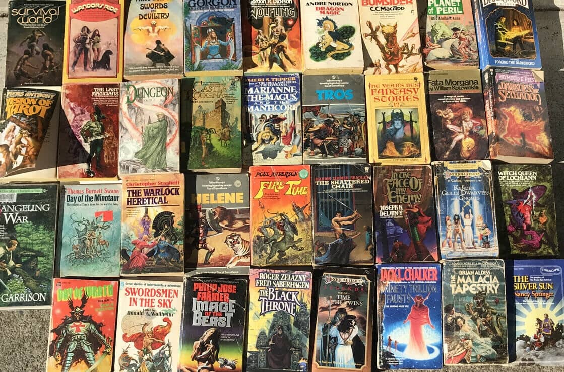 Sci-Fi Book Lot 9 Vintage Book Club Hardcovers Science Fiction